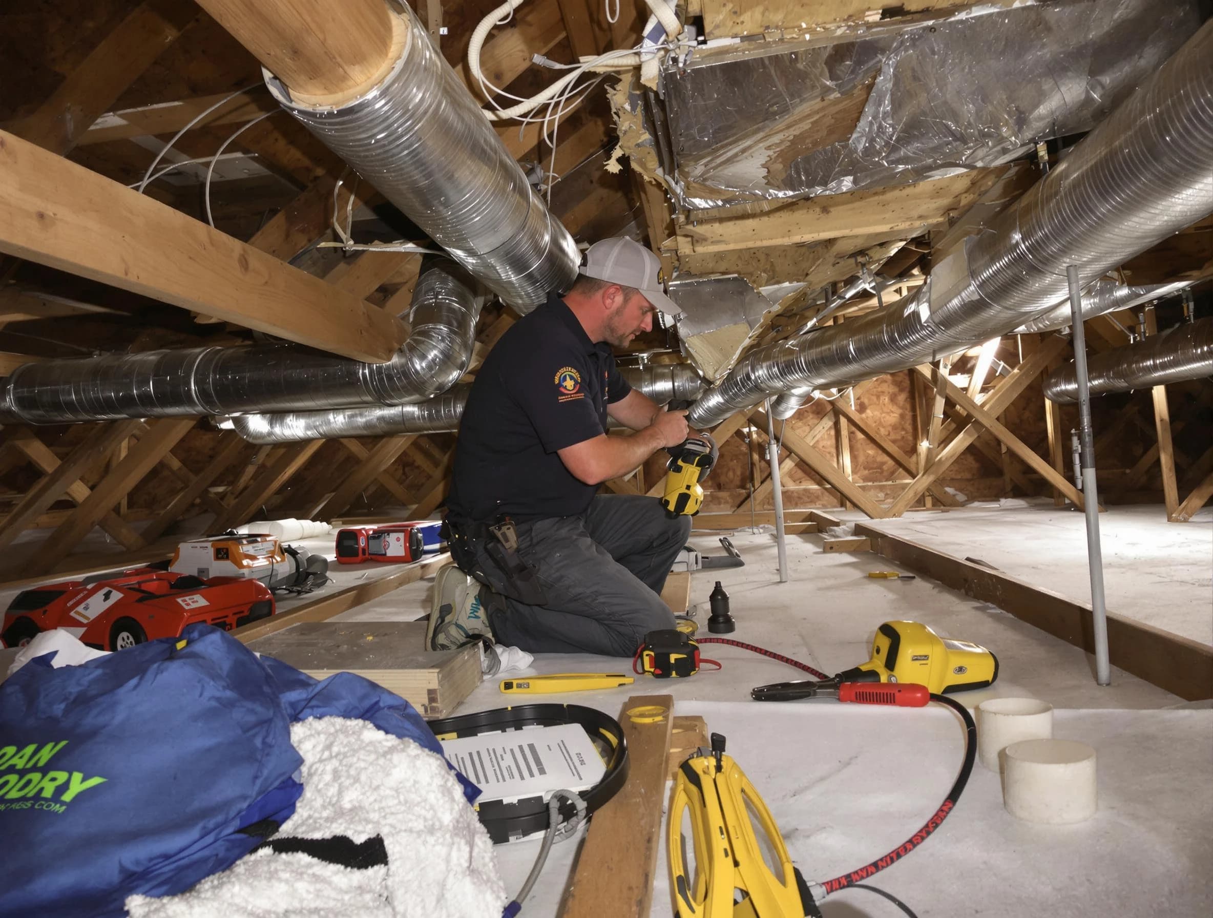 Professional air duct repair by Carefree Air Duct Cleaning in Carefree