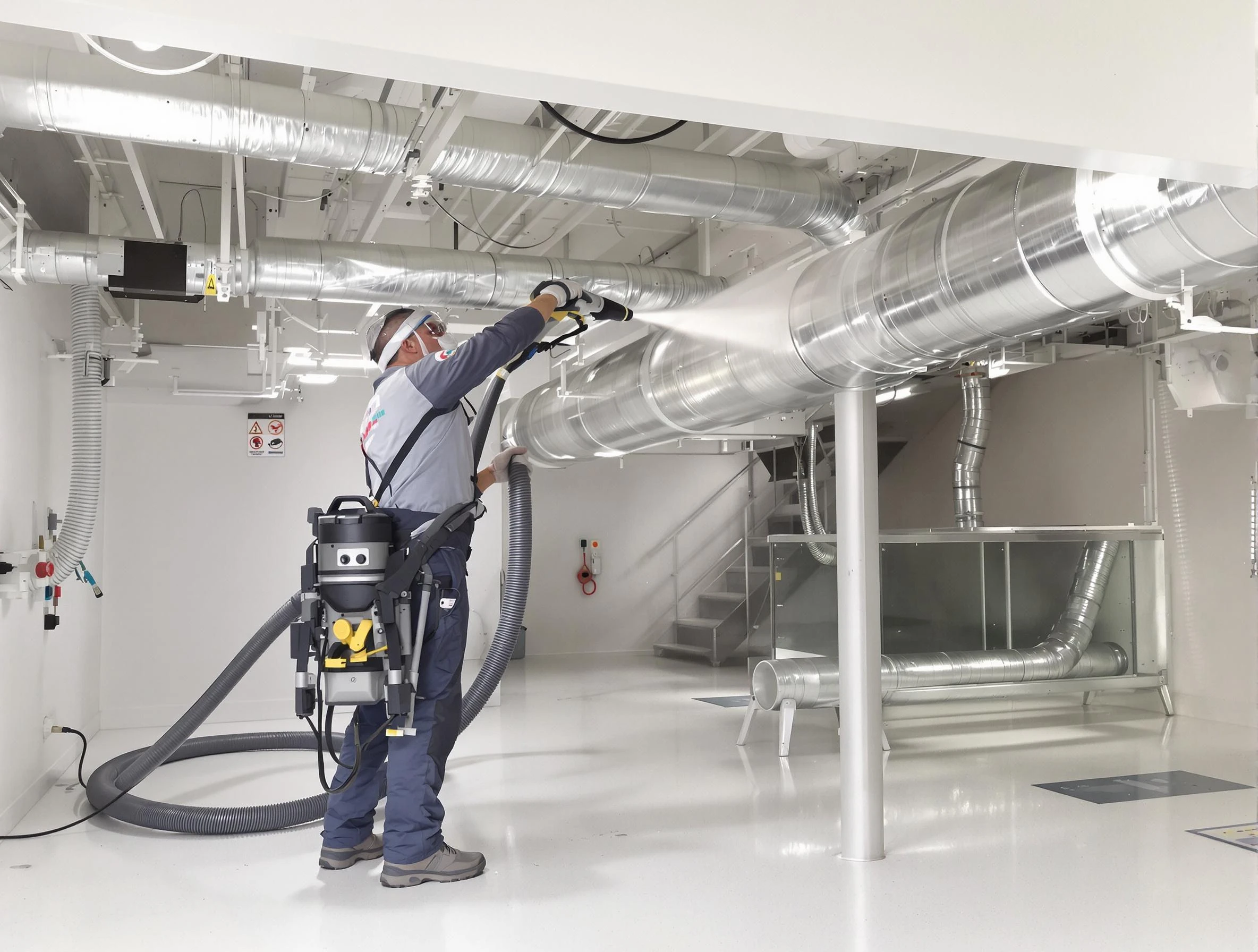 Professional central duct cleaning by Carefree Air Duct Cleaning in Carefree