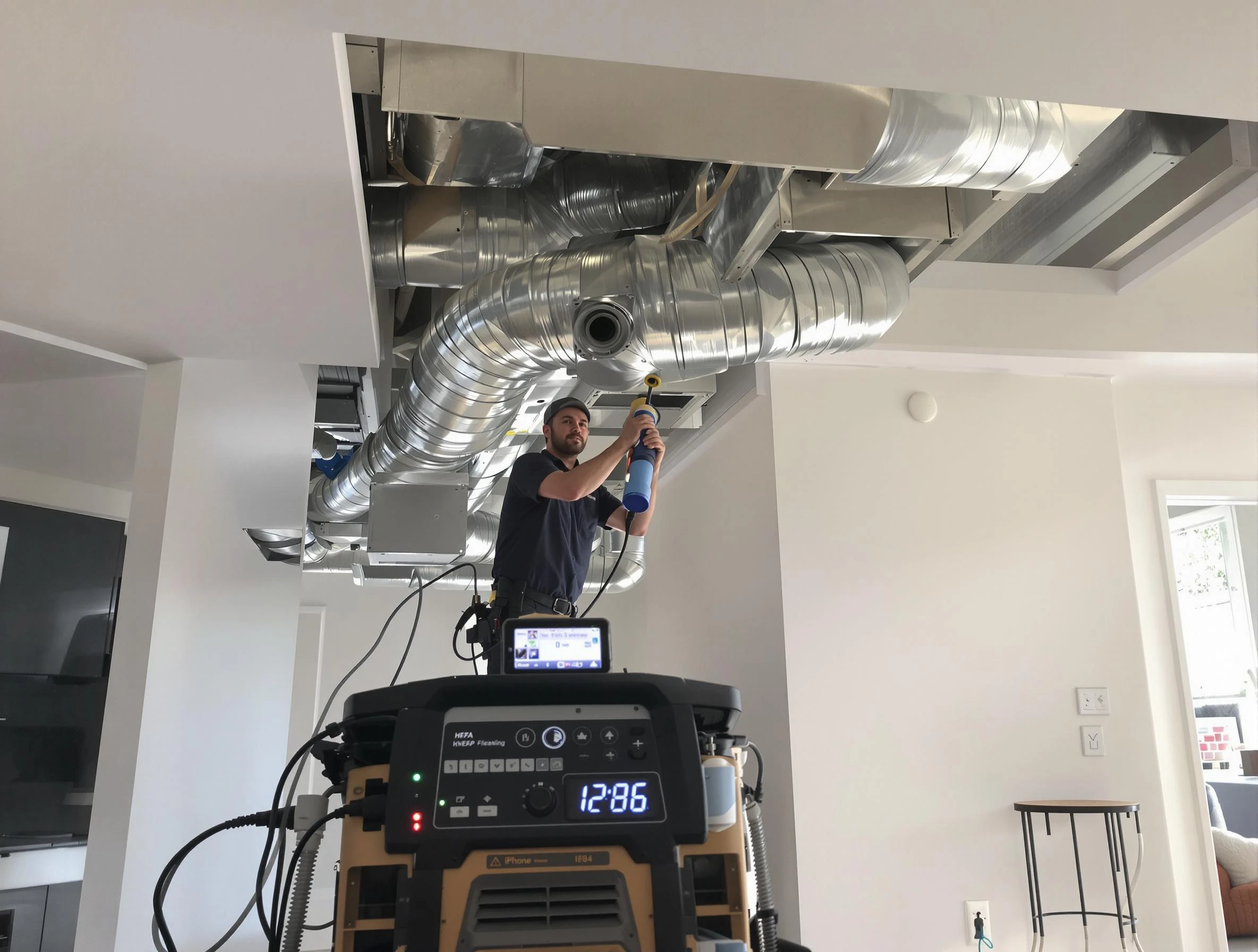 Advanced pure air duct cleaning by Carefree Air Duct Cleaning in Carefree